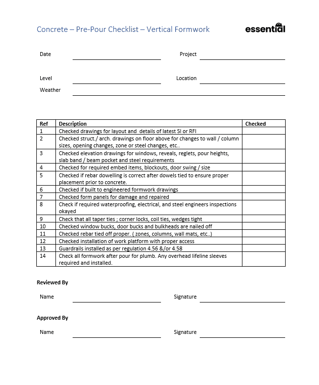 Annotation 2023 07 24 115151 - Concrete Pre-Pour Checklist (Verticals)