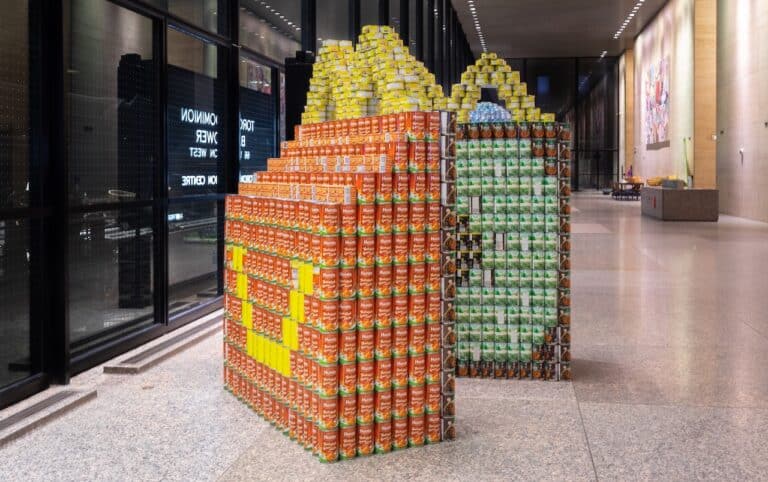 CANstruction Design Competition Raises over 57,000 Pounds of Food Donations