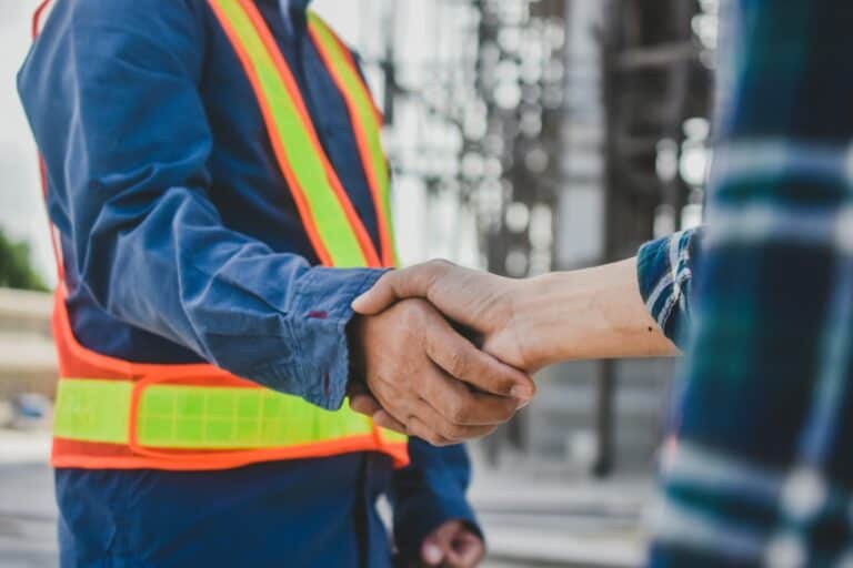 Building trust in a construction project